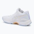 Buty damskie ASICS Netburner Ballistic FF 4 white/champagne 3