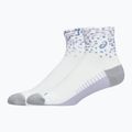Skarpety ASICS Performance Run Quarter brilliant white/lilac hint/bluebell 2