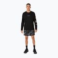 Spodenki do biegania męskie ASICS Fujitrail All Over Print 5IN performance black/carbon/cream 2