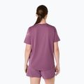 Koszulka do biegania damska ASICS Icon velvet purple 3