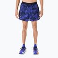 Spodenki do biegania męskie ASICS Fujitrail All Over Print 5IN midnight/cobalt burst/cream