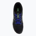 Buty do biegania dziecięce ASICS Contend 9 GS black/vital green 5