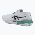 Buty do tenisa męskie ASICS Gel-Resolution X Clay white/aurora green 3
