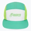 Czapka z daszkiem ASICS Performance Running 5 panel aurora green/cream 2