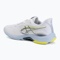 Buty męskie ASICS Netburner Ballistic FF 4 white/raw indigo 3