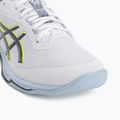 Buty męskie ASICS Netburner Ballistic FF 4 white/raw indigo 7