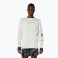 Longsleeve do biegania męski Asics Fujitrail Logo Ls Top Cream