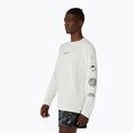 Longsleeve do biegania męski Asics Fujitrail Logo Ls Top Cream 4