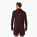 Bluza do biegania męska ASICS Road Winter Ls Hoodie dark currant 3