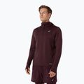 Bluza do biegania męska ASICS Road Winter Ls Hoodie dark currant 4