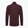 Bluza do biegania męska ASICS Core Ls 1/2 Zip Winter Top dark currant 2