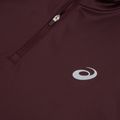 Bluza do biegania męska ASICS Core Ls 1/2 Zip Winter Top dark currant 3
