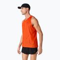 Koszulka do biegania męska ASICS Metarun Singlet cherry tomato 4