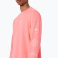 Longsleeve do biegania męski Asics Fujitrail Logo Ls Top Sun Coral 6