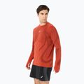 Longsleeve do biegania męski ASICS Road Seamless singed red 3