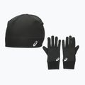 Czapka + rękawiczki ASICS Winter Pack performance black