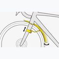 Błotniki rowerowe Topeak Tetrafender R1&R2 Road set black 11