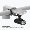 Uchwyt rowerowy komputera Lezyne GPS Forward Mount With GoPro Garmin/Wahoo black 3