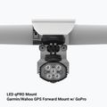 Uchwyt rowerowy komputera Lezyne GPS Forward Mount With GoPro Garmin/Wahoo black 4