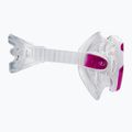 Maska do nurkowania TUSA Freedom Elite white/pink 3
