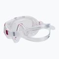Maska do nurkowania TUSA Freedom Elite white/pink 4