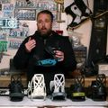 Wiązania snowboardowe męskie RIDE A-4 white 6