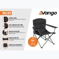 Krzesło turystyczne Vango Malibu granite grey 6