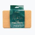 Kostka do jogi Myga Cork Block brązowy 6
