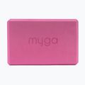 Kostka do jogi Myga Foam Block różowy