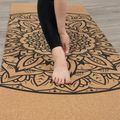 Mata do jogi Myga Mandala XL 6 mm brązowy 8