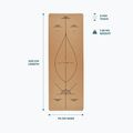 Mata do jogi Myga Alignment XL 6 mm brązowy 6