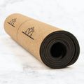 Mata do jogi Myga Alignment XL 6 mm brązowy 9