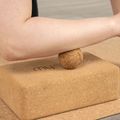 Piłka do masażu Myga 5 cm brązowy 6