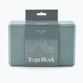 Kostka do jogi Myga Foam Block błękitny 3