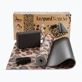 Zestaw do jogi Myga Leopard Yoga Set brown