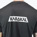 Koszulka do squasha męska Karakal Pro Tour Tee black/gray 6