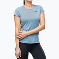 Koszulka do biegania damska Inov-8 Performance blue grey/slate 3