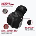 Rękawice grapplingowe RDX Grappling Glove Neoprene T15 matte black 10