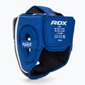 Kask bokserski RDX Head Guard Aura Plus T-17 blue 3