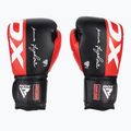 Rękawice bokserskie damskie RDX BGR-F4 red/black 2