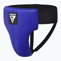 Ochraniacz krocza męski RDX R1 Martial Arts Groin Guard blue/black 4
