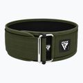 Pas do podnoszenia ciężarów RDX RX1 Weight Lifting Strap army green 2