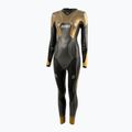 Pianka triathlonowa damska Zone3 Vanquish-X - Limited Edition 5 mm gummetal/gold