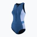 Pianka triathlonowa damska ZONE3 Yulex Sleeveless multi blue/white