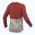 Longsleeve rowerowy męski Endura MT500 Burner brick 2