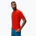 Koszulka rowerowa męska Endura Loop Zipped flame red 3