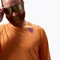 Longsleeve rowerowy męski Endura Singletrack Print end orange 4