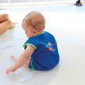 Kamizelka do pływania dziecięca Zoggs Sea Saw Baby Wrap blue/green/red 3