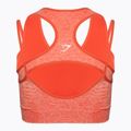 Biustonosz treningowy Gymshark Vital Rise Sports red/marl 2