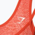 Biustonosz treningowy Gymshark Vital Rise Sports red/marl 3